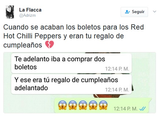 red hot chilli peppers boletos